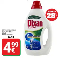 Supermercati Gulliver Detersivo liquido per lavatrice Dixan Classico offerta