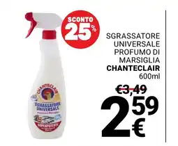 Supermercati Gulliver Sgrassatore universale profumo di Marsiglia Chanteclair offerta