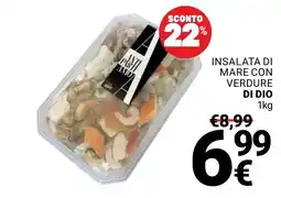 Supermercati Gulliver Insalata di mare con verdure di Dio offerta