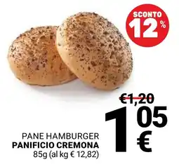 Supermercati Gulliver Pane hamburger Panificio Cremona offerta