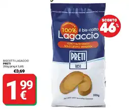 Supermercati Gulliver Biscotti Lagaccio Preti offerta