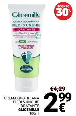 Supermercati Gulliver Crema quotidiana piedi & unghie idratante Glicemille offerta