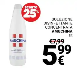 Supermercati Gulliver Soluzione disinfettante concentrata Amuchina offerta
