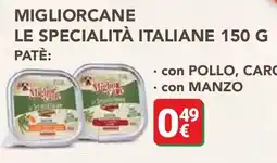 Supermercati Gulliver MigliorCane le specialità italiane paté offerta