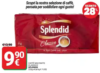 Caffè macinato classico Splendid