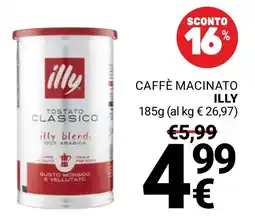 Supermercati Gulliver Caffè macinato illy offerta