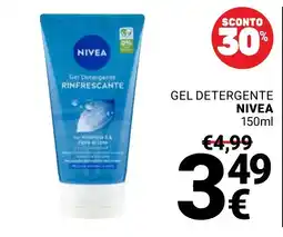 Supermercati Gulliver Gel Detergente Nivea offerta