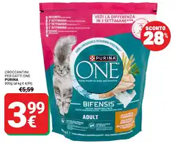 Supermercati Gulliver Crocchettini per gatti One Purina offerta