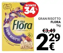 Supermercati Gulliver Gran risotto Flora offerta