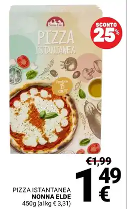 Supermercati Gulliver Pizza istantanea Nonna Elde offerta