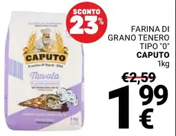 Supermercati Gulliver Farina di grano tenero tipo "0" Caputo offerta