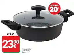 Supermercati Gulliver Tegame con coperchio offerta