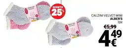 Supermercati Gulliver Calzini velvet mini Alber's offerta