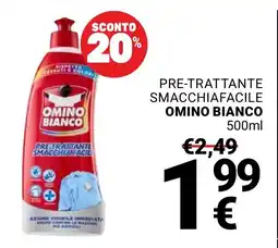 Supermercati Gulliver Pre-trattante smacchiafacile Omino Bianco offerta