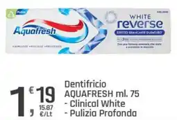 Famila Superstore Dentifricio AQUAFRESH offerta
