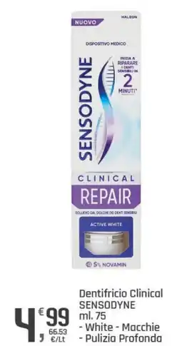 Famila Superstore Dentifricio Clinical Sensodyne offerta