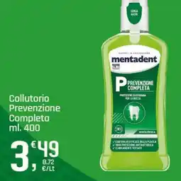 Famila Superstore Mentadent Collutorio Prevenzione Completa offerta