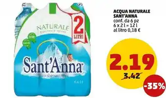 PENNY Acqua minerale naturale offerta