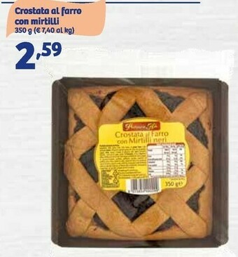 In'S Mercato Crostata al farro con mirtilli offerta