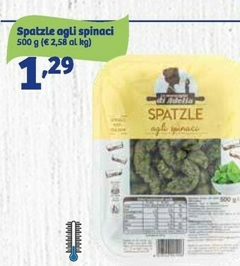 In'S Mercato Spatzle agli spinaci offerta