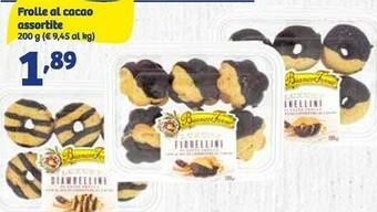 In'S Mercato Frolle al cacao assortite offerta