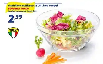 In'S Mercato Insalatiera multiuso e 23 cm linea pompei offerta