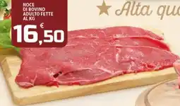 SpesaPiù Supermercati Noce di bovino adulto fette offerta