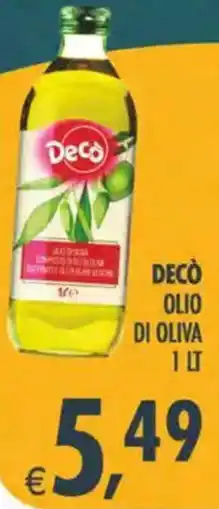Deco Maxistore Decò olio di oliva offerta