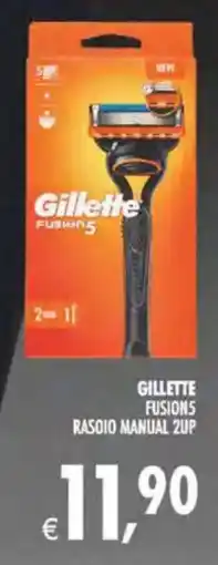 Deco Maxistore Gillette fusions rasoio manual 2up offerta