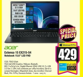 Wellcome Notebook offerta
