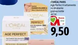 Madis L'Oréal Paris Age Perfect trattamento re-idratante giorno/notte offerta