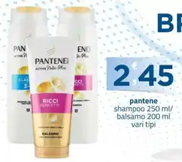 Bravo Casa Pantene shampoo/ balsamo offerta