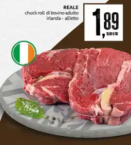 PRO7 Supermercati Reale chuck roll di bovino adulto irlanda offerta