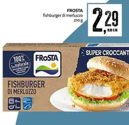 PRO7 Supermercati Frosta fishburger di merluzzo offerta
