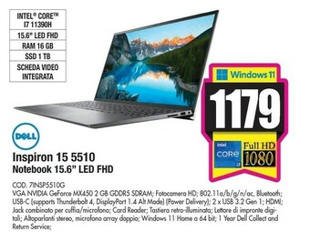 Wellcome Notebook offerta