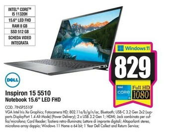 Wellcome Notebook offerta