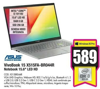 Wellcome Notebook offerta