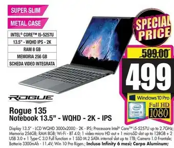 Wellcome Notebook offerta