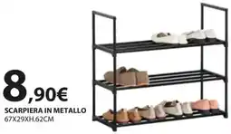 Kreo Brico e Casa Scarpiera in metallo offerta