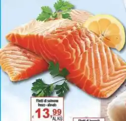 CTS Supermercati Filetti di salmone offerta