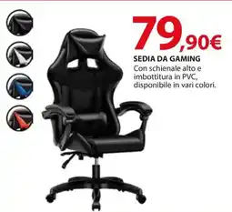 Kreo Brico e Casa Sedia da gaming offerta