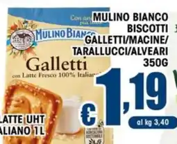 Sacoph Mulino bianco biscotti galletti/macine/tarallucci/alveari offerta