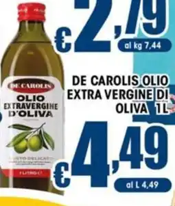 Sacoph De Carolis olio extra vergine di oliva offerta