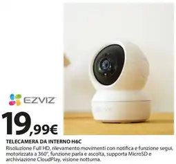 Kreo Brico e Casa Ezviz Telecamera da interno H6C offerta