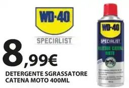 Kreo Brico e Casa WD-40 Detergente sgrassatore catena moto offerta