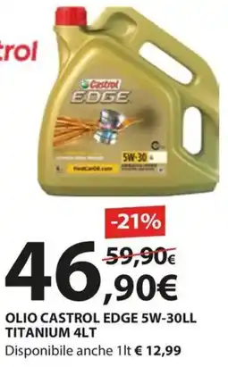Kreo Brico e Casa Olio Castrol Edge 5W-30LL Titanium offerta