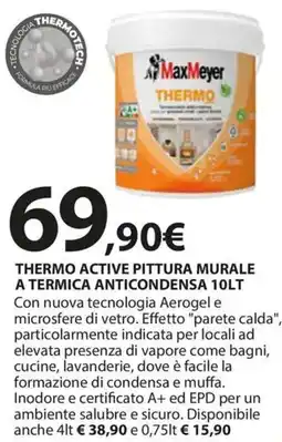 Kreo Brico e Casa Thermo active pittura murale a termica anticondensa offerta