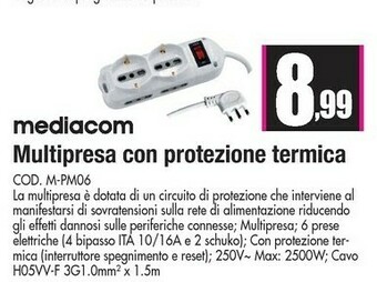 Wellcome Prese elettriche offerta