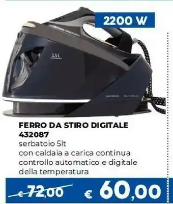 Orizzonte Ferro da stiro con caldaia offerta