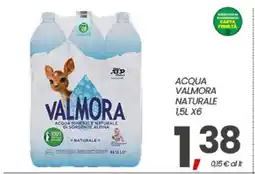 Eurospar ACQUA VALMORA NATURALE offerta